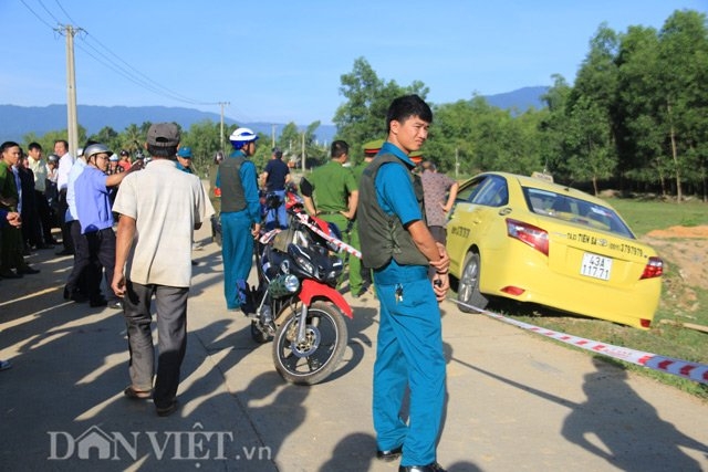 vu tai xe taxi bi giet: cqcsdt thong bao truy tim hung thu hinh anh 1