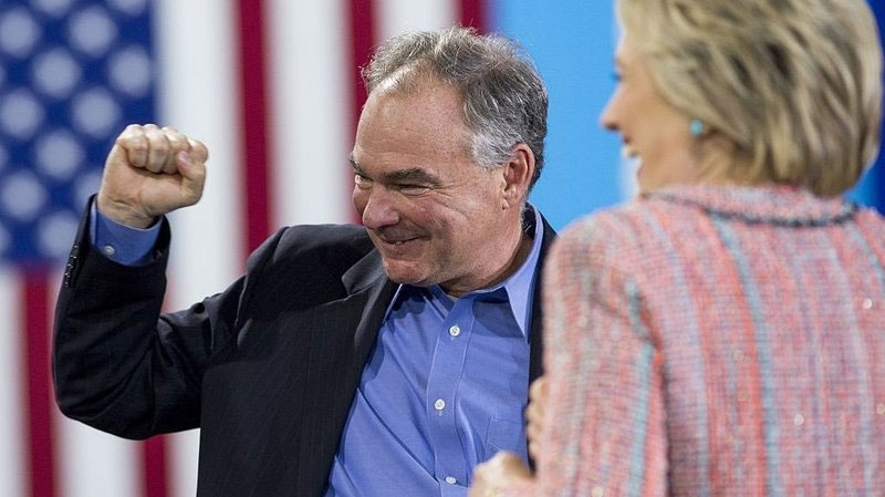 phó tướng Hillary, Tim Kaine, bầu cử TT Mỹ, tranh cử, điểm đặc biệt, ứng viên phó TT, bạn liên danh của Hillary