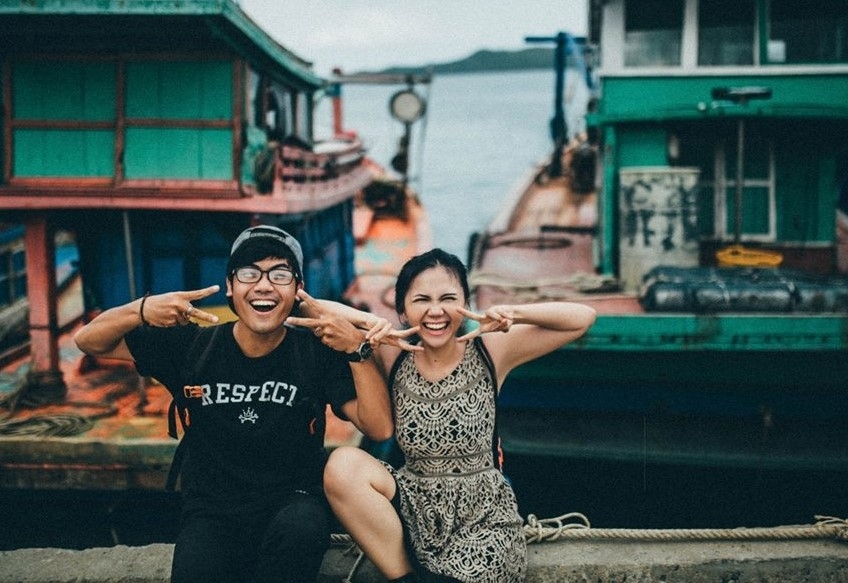 Anh cuoi 'cuoi tha ga', tao dang hai huoc cua cap 9X Sai Gon hinh anh 2