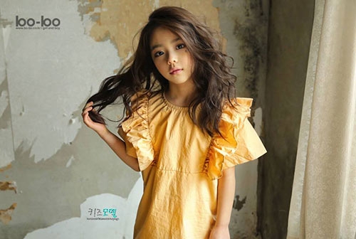 be gai 8 tuoi so huu ve dep sang chanh khien hotgirl dan chi cung ao uoc - 9