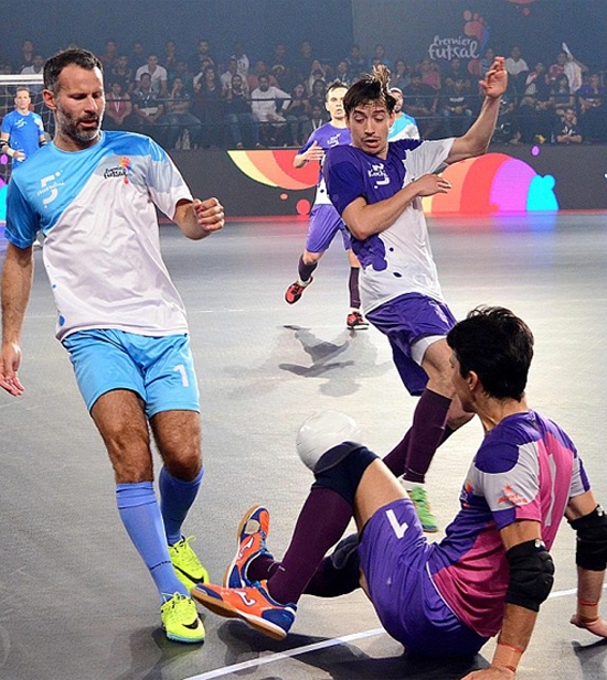 Giggs đăng quang ngôi vô địch bóng đá trong nhà - ảnh thể thao