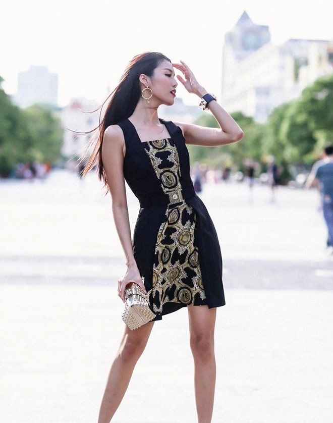 Lan Khue ghi diem voi loat vay ao hoa la hinh anh 9