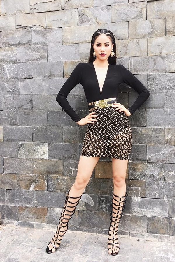 phạm hương the face 9