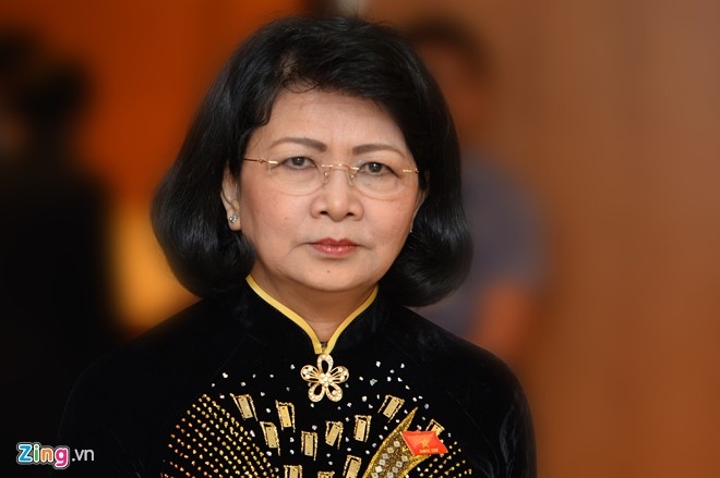 Ba Dang Thi Ngoc Thinh tai dac cu Pho chu tich nuoc hinh anh 1