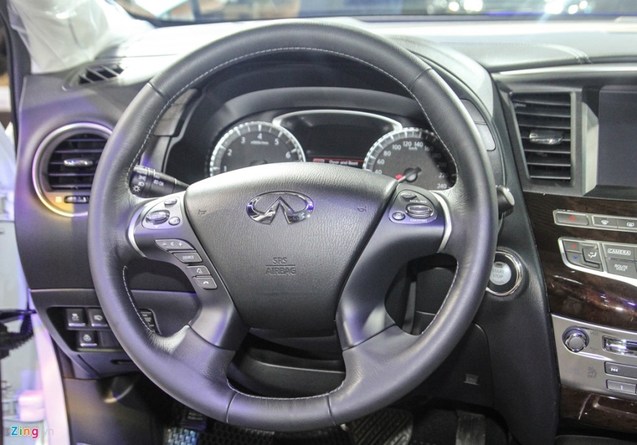 Chi tiet Infiniti QX60 - doi thu Audi Q7 tai Viet Nam hinh anh 9