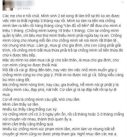 Từ tâm sự tới đánh ghen, 