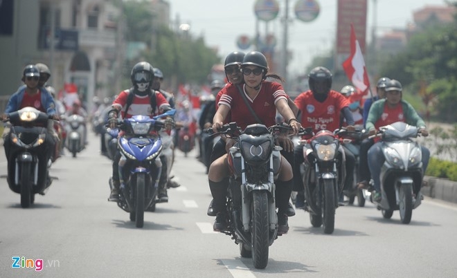 CDV Hai Phong nhuom do duong tien ve Cam Pha hinh anh 4