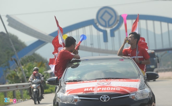 CDV Hai Phong nhuom do duong tien ve Cam Pha hinh anh 7
