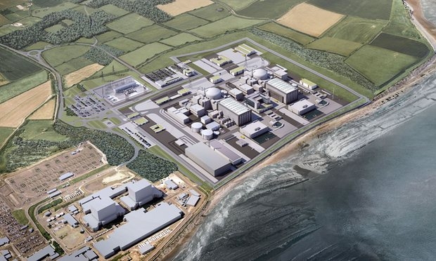 Dự án nhà máy điện hạt nhân Hinkley. (Ảnh: EDF)