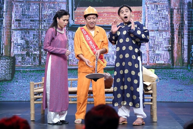 Truong Giang hai ban dien do mau trong game show hinh anh 6
