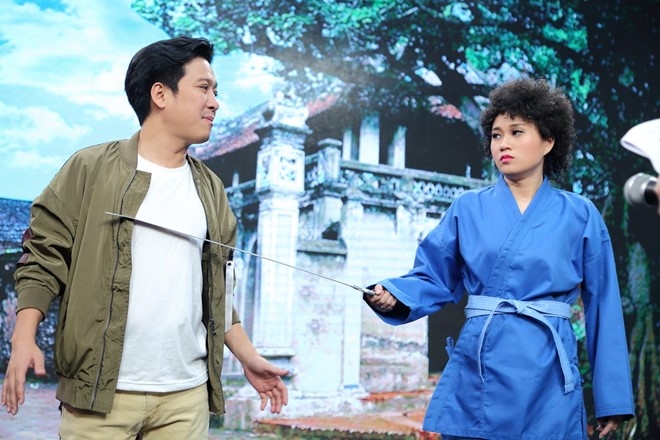 Truong Giang hai ban dien do mau trong game show hinh anh 8