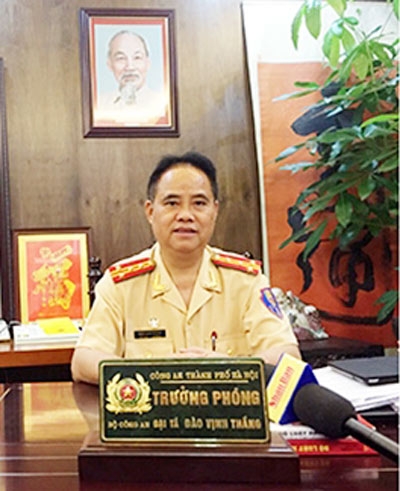 Đại tá Đào Vịnh Thắng - Trưởng phòng CSGT, Công an TP Hà Nội