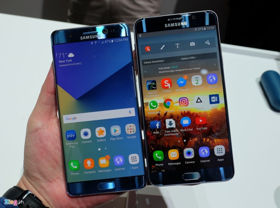 Anh, video thuc te Samsung Galaxy Note 7 hinh anh 16