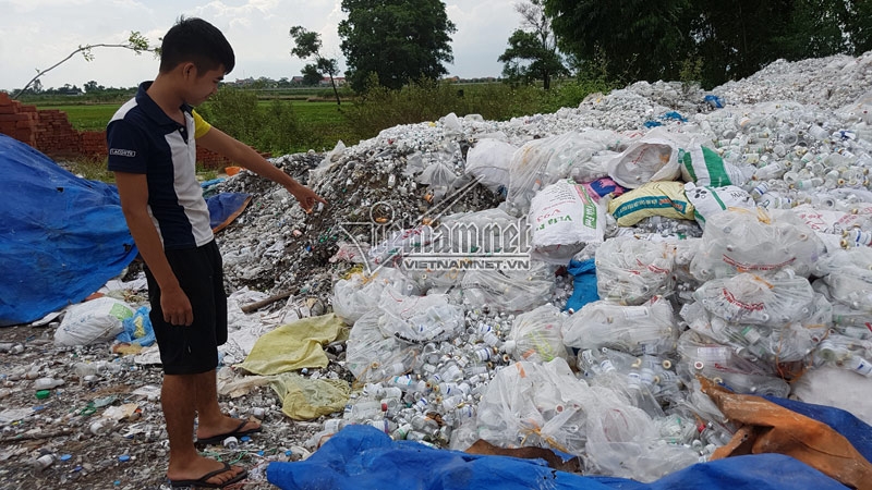 rác thải y tế, làng ung thư, làng nghế tái chế