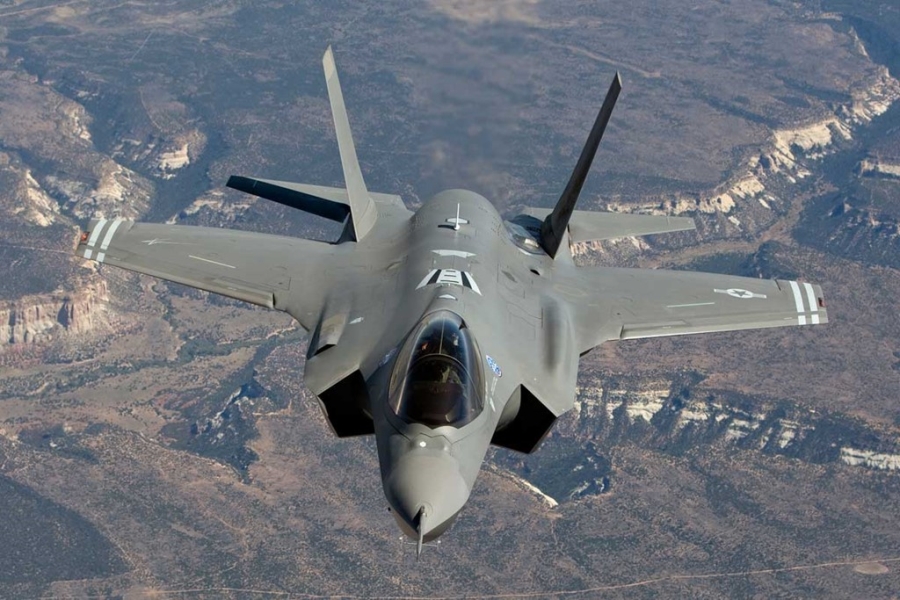 Tiêm kích tàng hình F-35A của Không quân Mỹ. Ảnh: Military