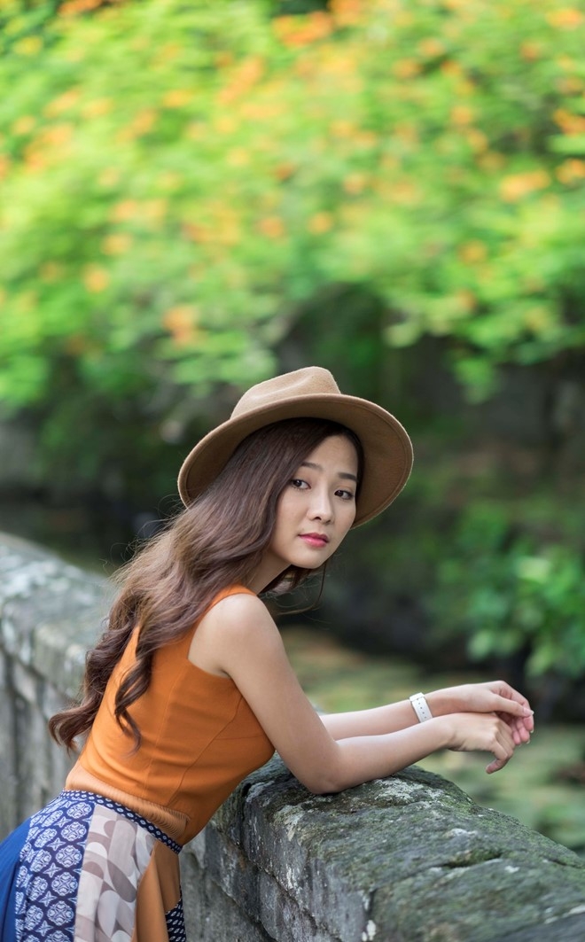 Khanh Hien tinh nghich tren duong pho Philippines hinh anh 6