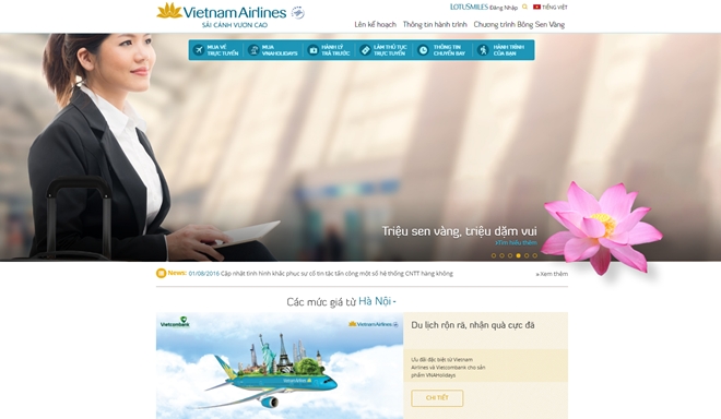 Vietnam Airlines khang dinh thong tin khach hang an toan hinh anh 1