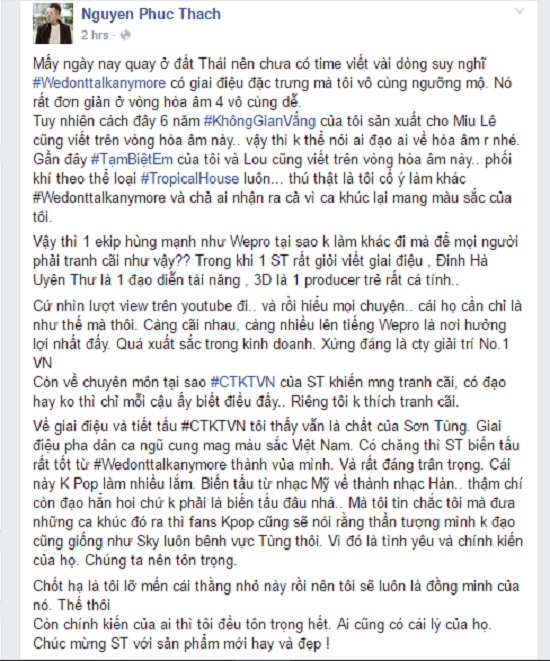 Only C, Sơn Tùng, đạo nhạc, nghi án đạo nhạc, Heyder, We don't talk anymore, Chúng ta không thuộc về nhau