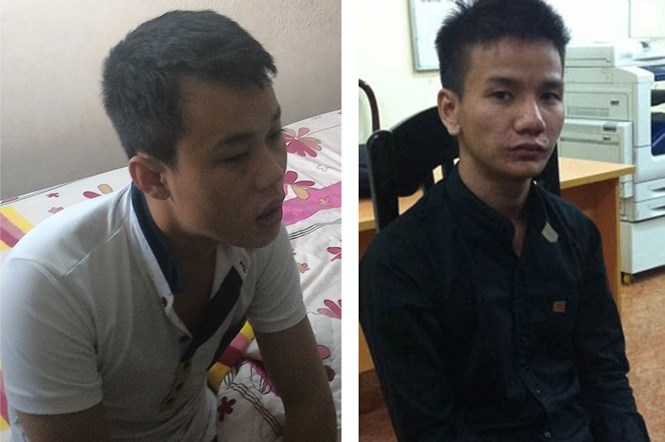 Nguyễn Văn Đô bị bắt tại nhà (trái) và Trần Ngọc Tây. /// Ảnh: Ngọc Lê