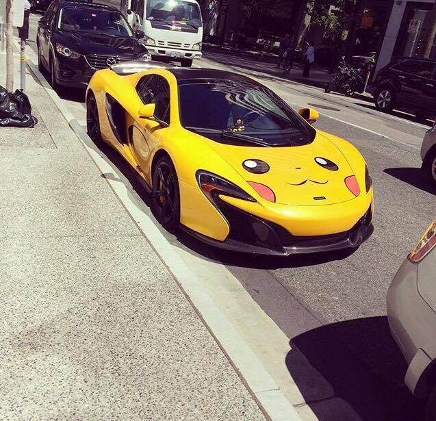  McLaren 650S trang trí theo phong cách Pikachu. 