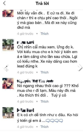Tranh cãi chuyện con gái rao bán xe ga bố mua vì không ưng ý - Ảnh 3