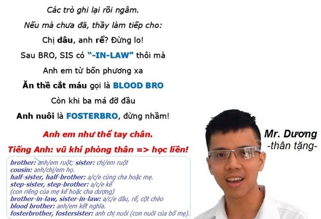 Thay giao 9X day tieng Anh qua tho luc bat va nhac che hinh anh 3