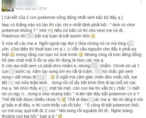 Chàng trai nói dối bạn gái đi “bắt Pokemon” để dẫn “em gái” vào rạp chiếu phim và cái kết bất ngờ