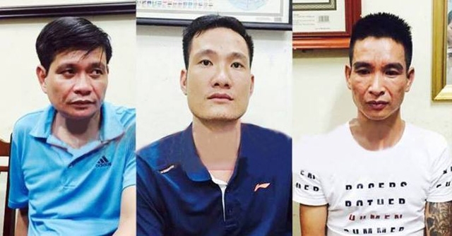 Nguyễn Sĩ Đạt, Lê Thái Duy và Lê Việt Hoàn bị bắt giữ tại cơ quan điều tra.