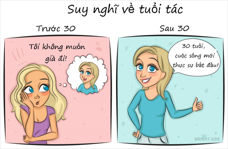 Su khac biet giua cac co gai truoc va sau 30 tuoi hinh anh 7