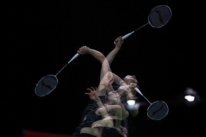 Ban gai Tien Minh thua chong vanh o tran ra quan Olympic hinh anh 1
