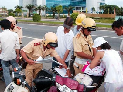Cao điểm xử lý vi phạm giao thông bắt đầu từ ngày 16/8