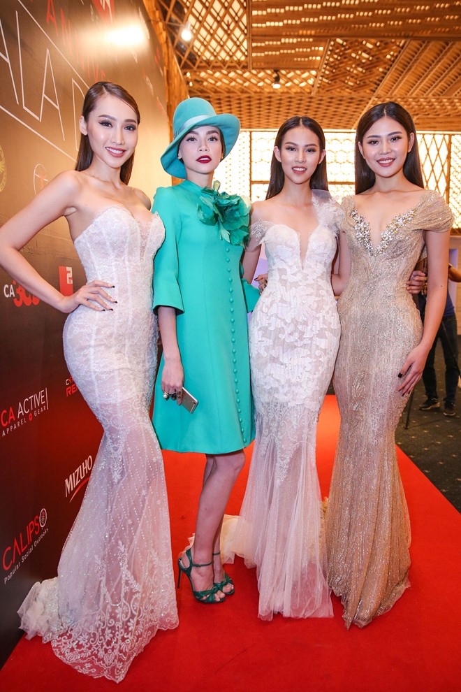 Sao Viet khoe sac voc du dai tiec hinh anh 2