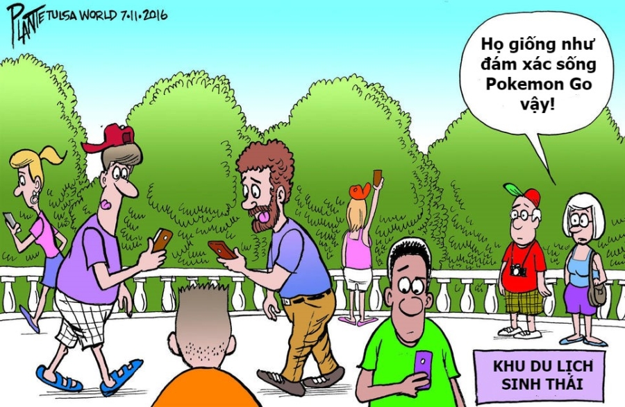 Bo tranh: The gioi hon loan vi Pokemon Go hinh anh 4