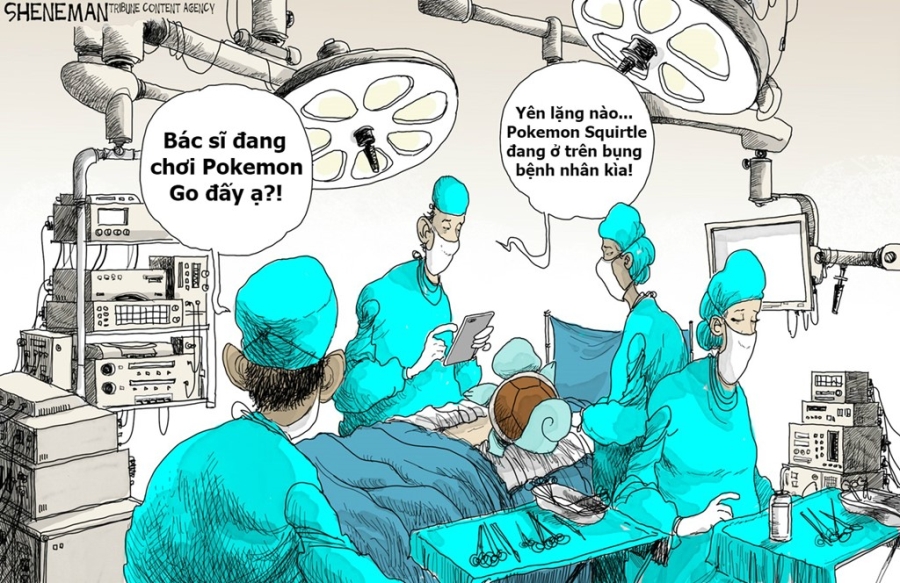 Bo tranh: The gioi hon loan vi Pokemon Go hinh anh 5