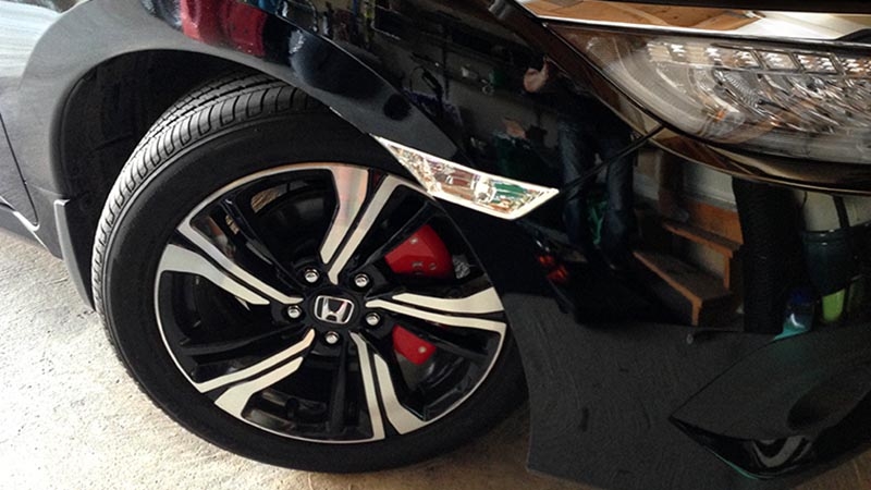 Vị trí đèn bị lỗi trên Civic coupé