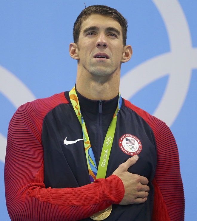 Ngày chia tay Olympic đẫm nước mắt của Phelps - ảnh thể thao