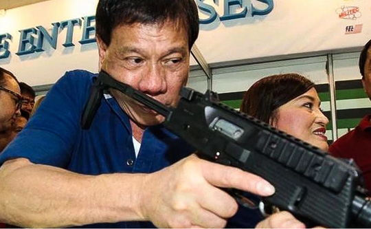 Tổng thống Philippine Rodrigo Duterte. Ảnh: CONCEPT NEWS CENTRAL