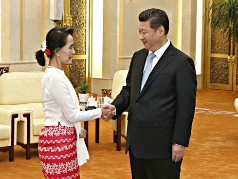 Báo Hoàn Cầu gọi bà Aung San Suu Kyi là 'nhà chính trị thực dụng' - ảnh 1
