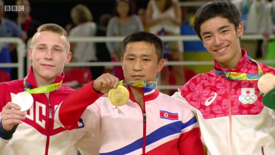 Olympic Rio 2016, VĐV Triều Tiên, HCV môn TDDC, Ri Se-Gwang