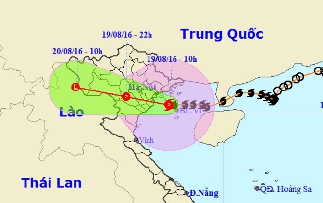 Bao so 3 ap sat Quang Ninh-Nam Dinh, Bac Bo mua to hinh anh 2