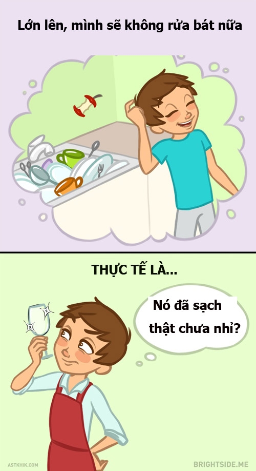 9 sự thật 'ngã ngửa' mà lúc bé luôn nghĩ lớn lên sẽ không bao giờ làm lại... - 6