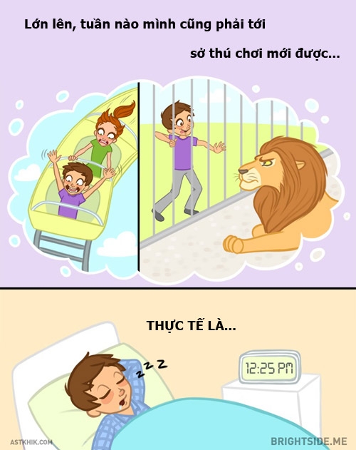 9 sự thật 'ngã ngửa' mà lúc bé luôn nghĩ lớn lên sẽ không bao giờ làm lại... - 7