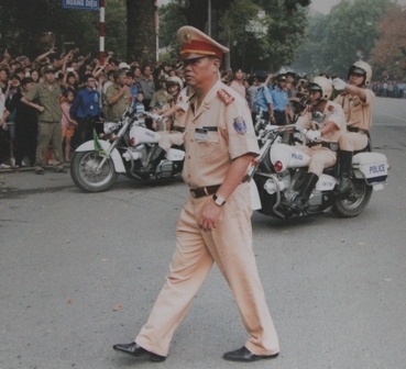 Trong Quốc tang Đại tướng Võ Nguyên Giáp, qua đánh giá tình hình giao thông thực tế Đại tá Đào Vịnh Thắng đã tham mưu và đề xuất phương án đưa linh cữu của Người qua lăng Hồ Chủ tịch