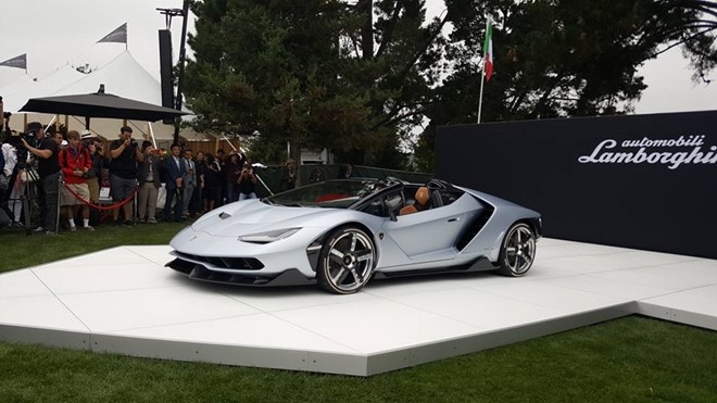 Lamborghini Centenario Roadster hon 2 trieu USD trinh lang hinh anh 1