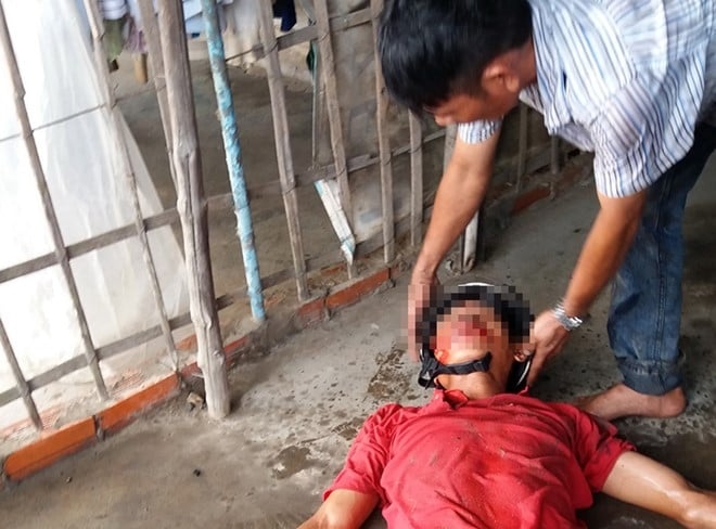 Nga xe duoi mua, nguoi dan ong nguy kich hinh anh 1