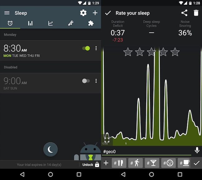 Sleep as android