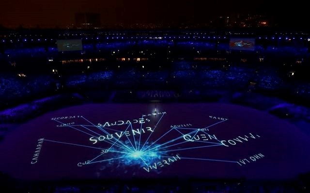 Le be mac Olympic Rio 2016: VDV doi mua, reo ho va nhay mua hinh anh 1