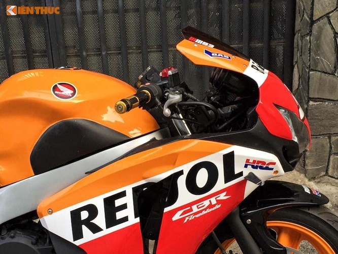 Tho Viet “bien hinh” Honda 250 thanh sieu moto 1000cc hang khung-Hinh-7