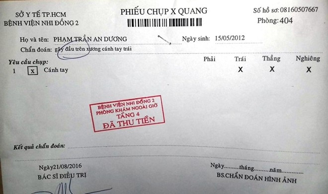 Benh vien Nhi Dong 2: Den kham 4 lan, bi chan doan sai het 3 hinh anh 2