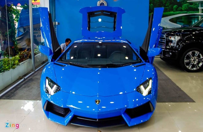 Sieu xe Lamborghini Aventador mau hiem ve Viet Nam hinh anh 2